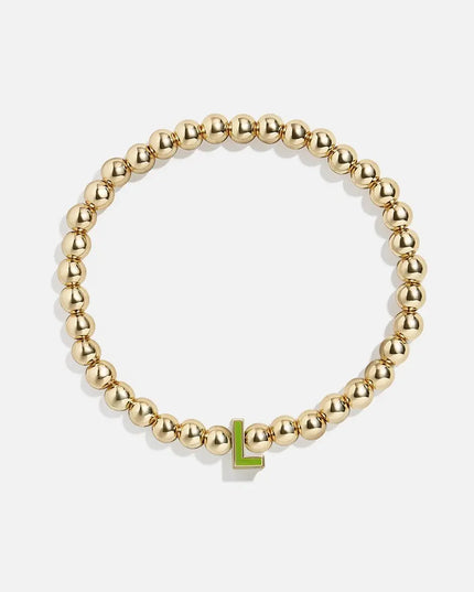 Initial Bracelet Set