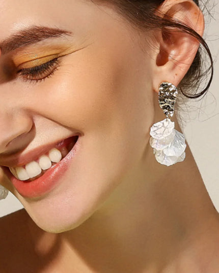 Layered Flower Earrings