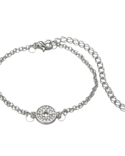 Stacked Bracelet Set #7 Silver