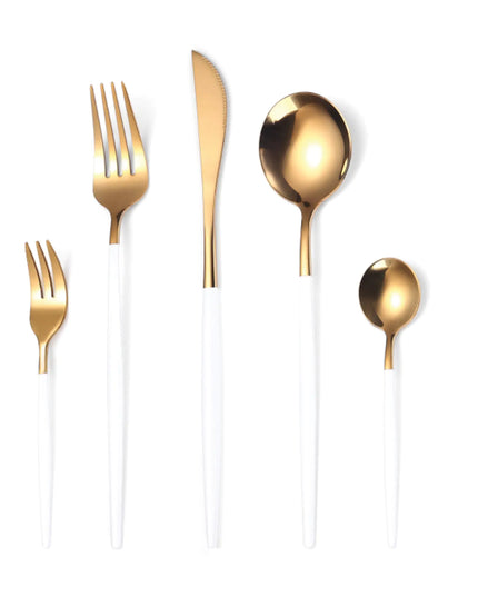 Slim Flatware -Place Set of 5