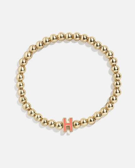 Initial Bracelet Set