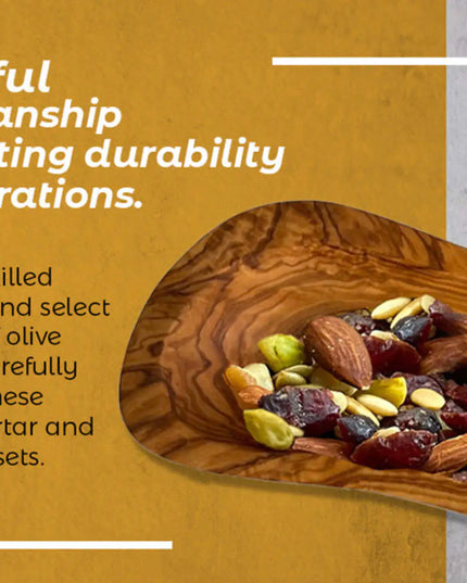 Mediterranean Olive Wood Multi-Purpose Bowl