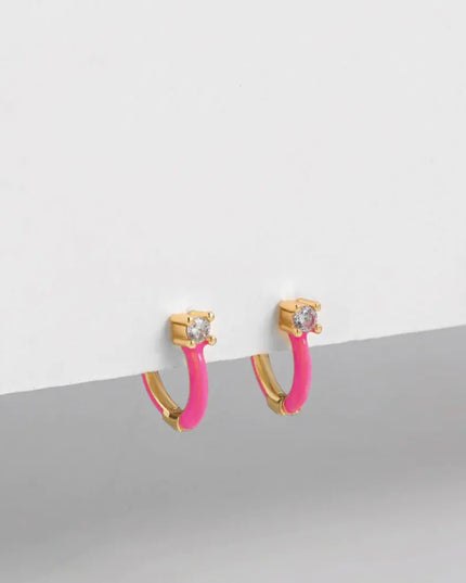Flirt Huggie Earrings