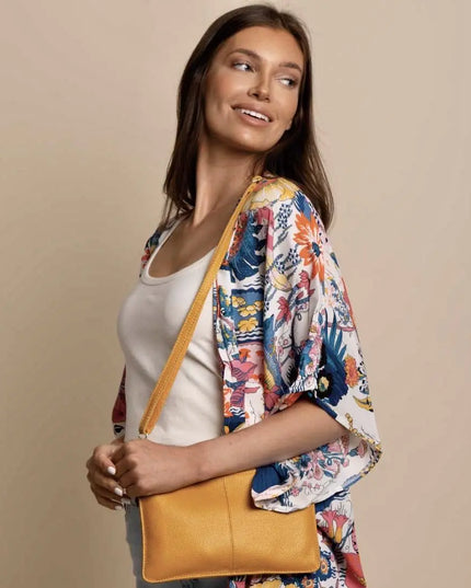 Tonya Leather Crossbody