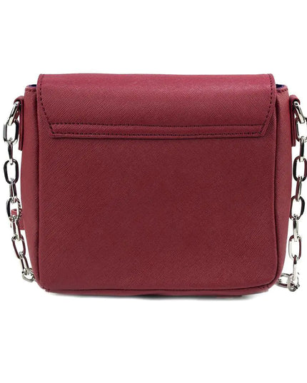Tiny Leather Handbag -Cabernet