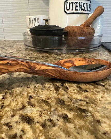 Olive Wood Spoon Rest