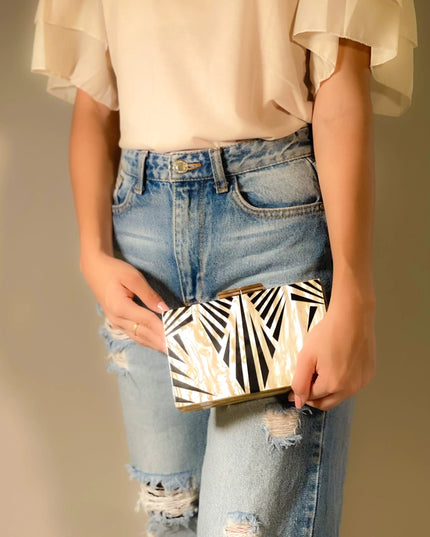 Luxe Clutch -Black