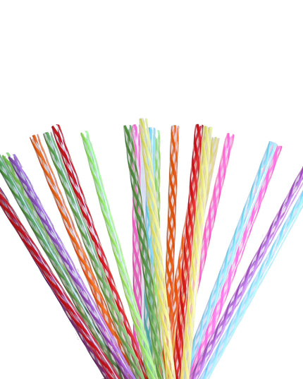 HOGG RAINBOW REUSABLE STRAWS 24 PACK