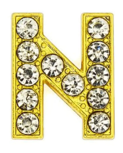 Pavé Letters -Gold Charms