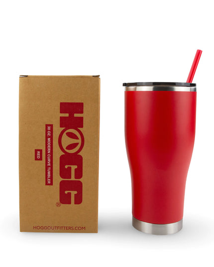 30oz POWDER COATED MODERN CURVE TUMBLER