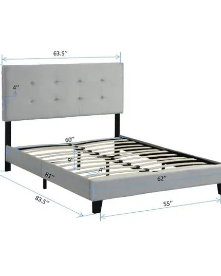 Queen Upholstered Bed Frame