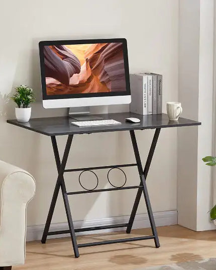 Small Foldable Desk, Living Room Computer Desk