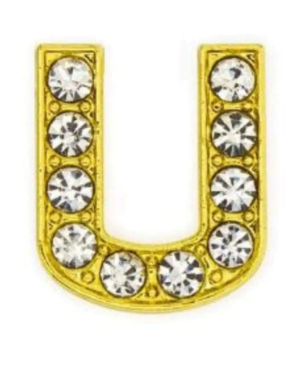 Pavé Letters -Gold Charms