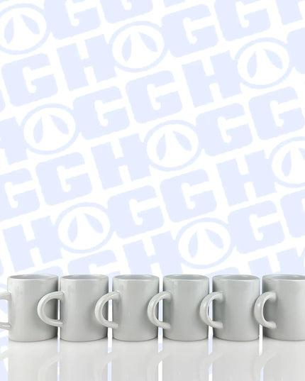 3oz CERAMIC ESPRESSO MUG - 6 PACK