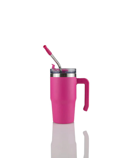 12oz POWDER COATED GRIPPY TUMBLER