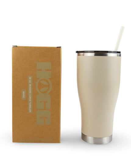 30oz POWDER COATED MODERN CURVE TUMBLER