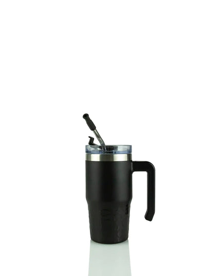 12oz POWDER COATED GRIPPY TUMBLER