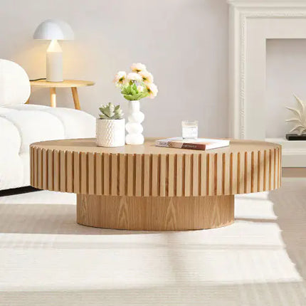 Handmade Drum Coffee Table