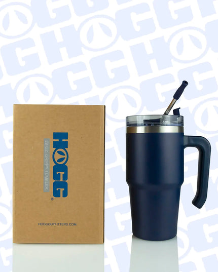20oz POWDER COATED GRIPPY TUMBLER