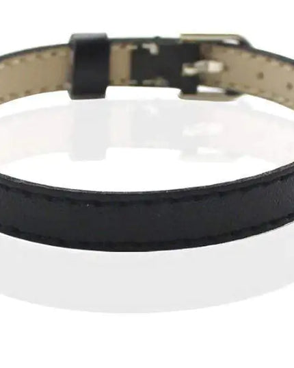 Genuine Leather Slider Bracelet