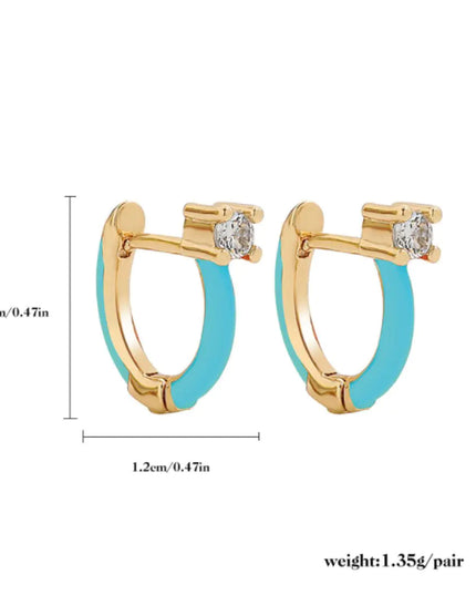 Flirt Huggie Earrings