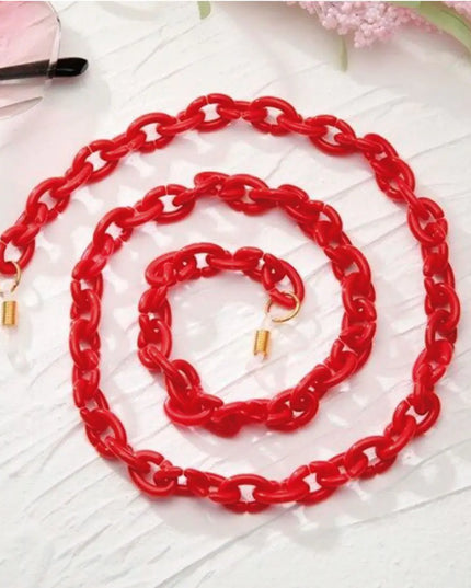 Bond Glasses & Mask Chain