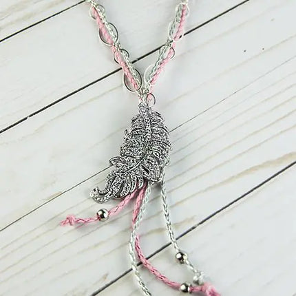 Rodeo Bling Necklace- Rose
