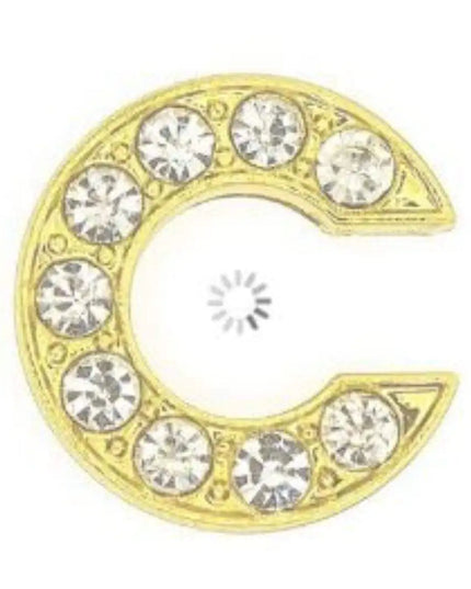Pavé Letters -Gold Charms