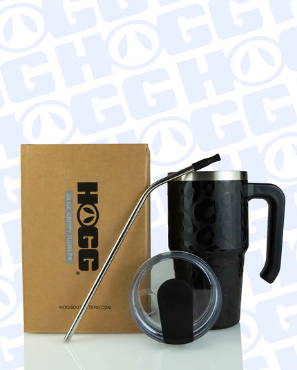 20oz POWDER COATED GRIPPY TUMBLER