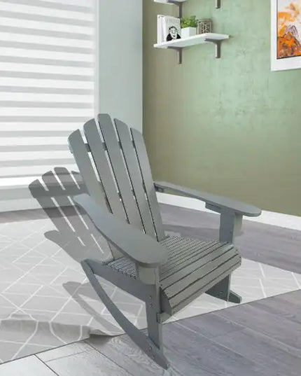 Outdoor Wood Adirondack Chair