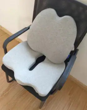 Memory Foam Seat Cushion - Breathable - Black - 1 Pack