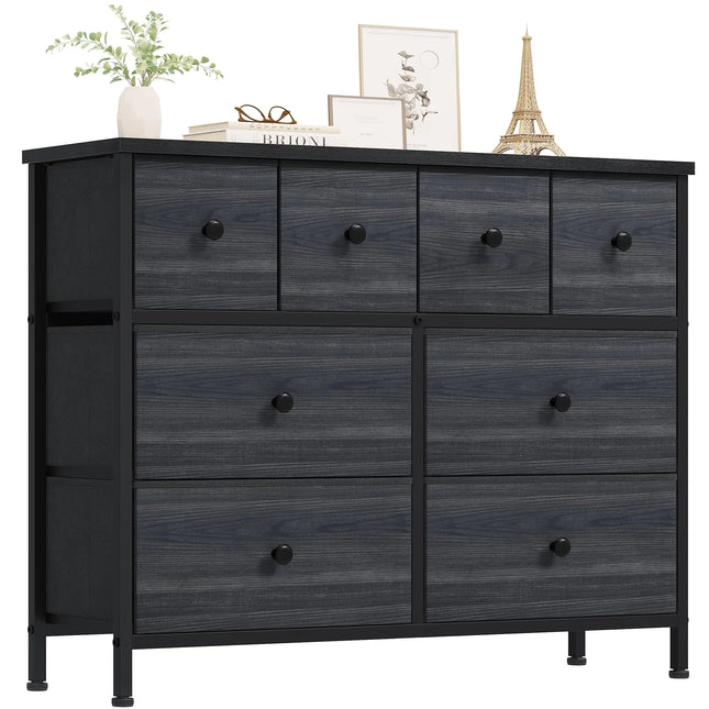 YITAHOME Wide 8-Drawer Fabric Dresser – Large Storage Chest for Bedroom, Closet & Living Room