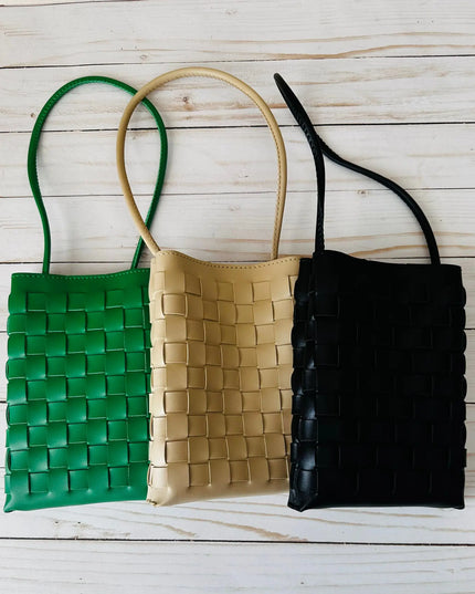 Braided Shoulder Bag