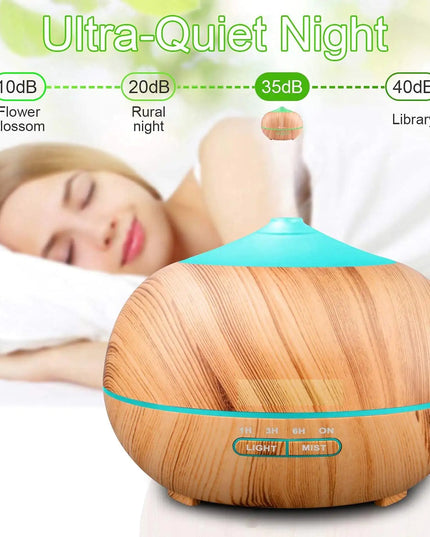 Ultrasonic Color Changing Essential Oil Aromatherapy Diffuser