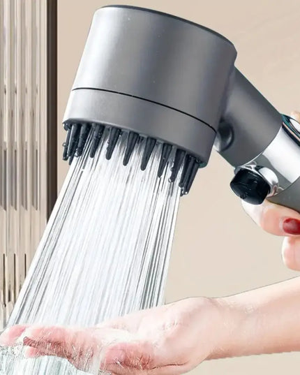 Pressurized Handheld Round Massage Shower Head