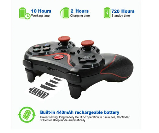 Wireless Bluetooth Game Controller for iOS & Android Devices