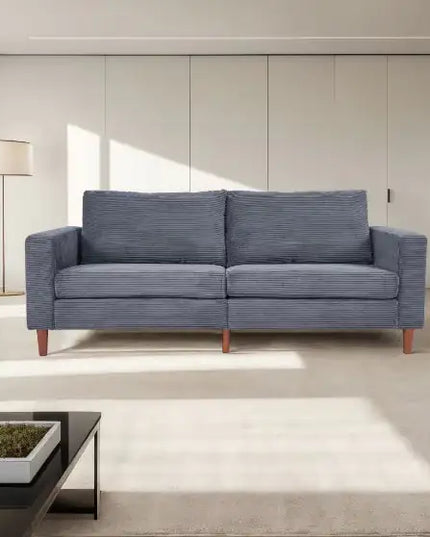 Grey Linen Sofa