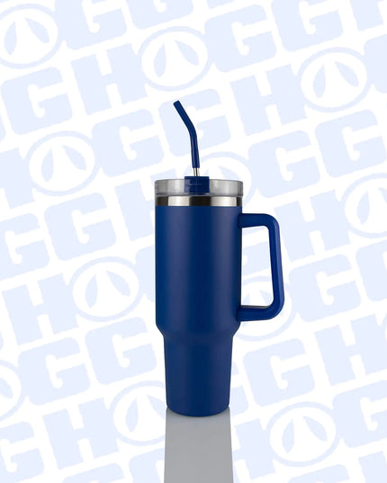 40oz POWDER COATED TRAVELER TUMBLER