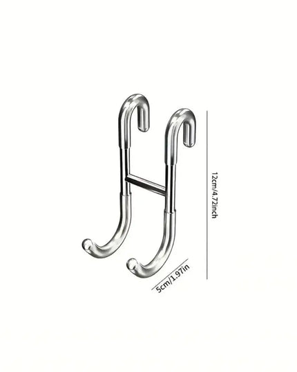 1pc Rust Resistant Multifunctional Shower Door Hook