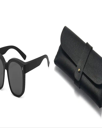 Polarized Sun Protection Sunglasses, Black, 1 Pair