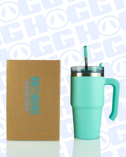 20oz POWDER COATED GRIPPY TUMBLER