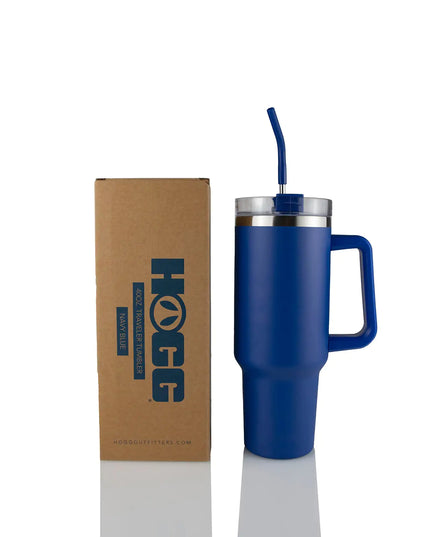 40oz POWDER COATED TRAVELER TUMBLER