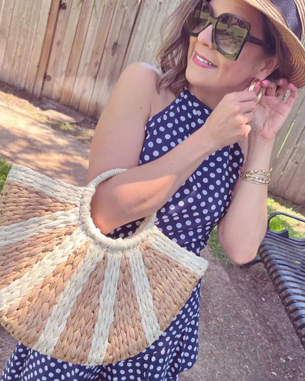 Spring Sunset Beach Bag