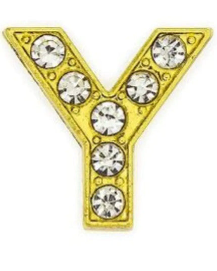 Pavé Letters -Gold Charms