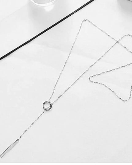 Sterling Silver Linked Necklace