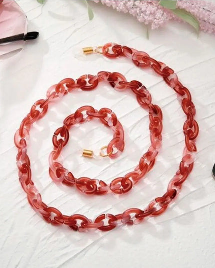 Bond Glasses & Mask Chain