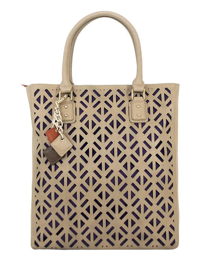 Luminous Leather Bag - Tan