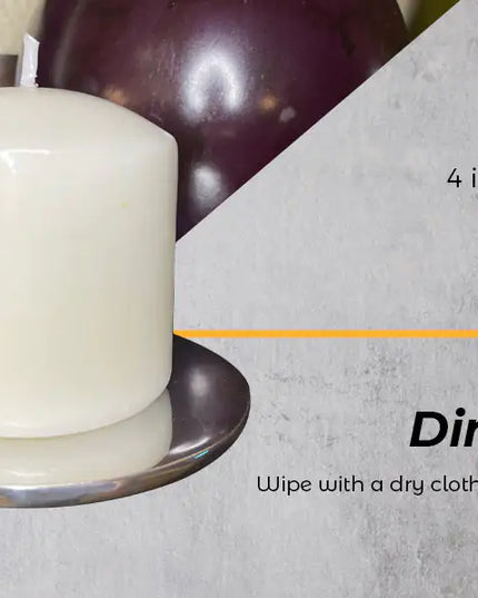 Multi-Purpose Round Candle Holder / Coaster