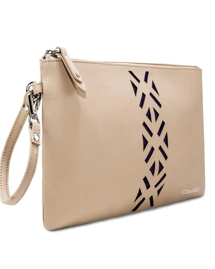 Leather PractiPouch Large - Tan