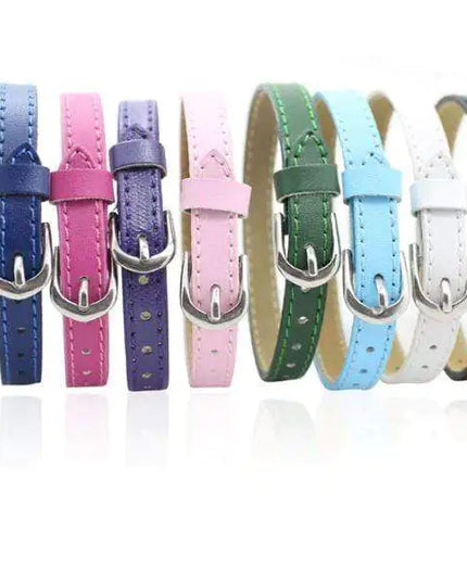 Genuine Leather Slider Bracelet